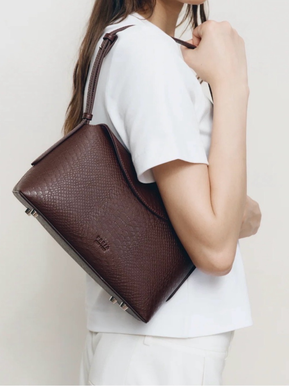 Freja New York - Hudson Bag | Berry Croc | Brand New With Tags - Picture 4 of 4